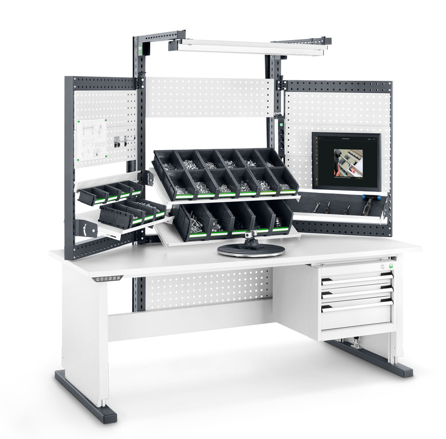 avero Arbeitsplatzsysteme: Optimale ergonomische Arbeitsplatzgestaltung für die Produktion