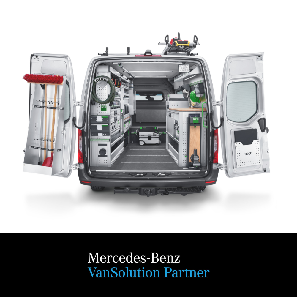 Voll ausgebauter Merces-Benz Transporter