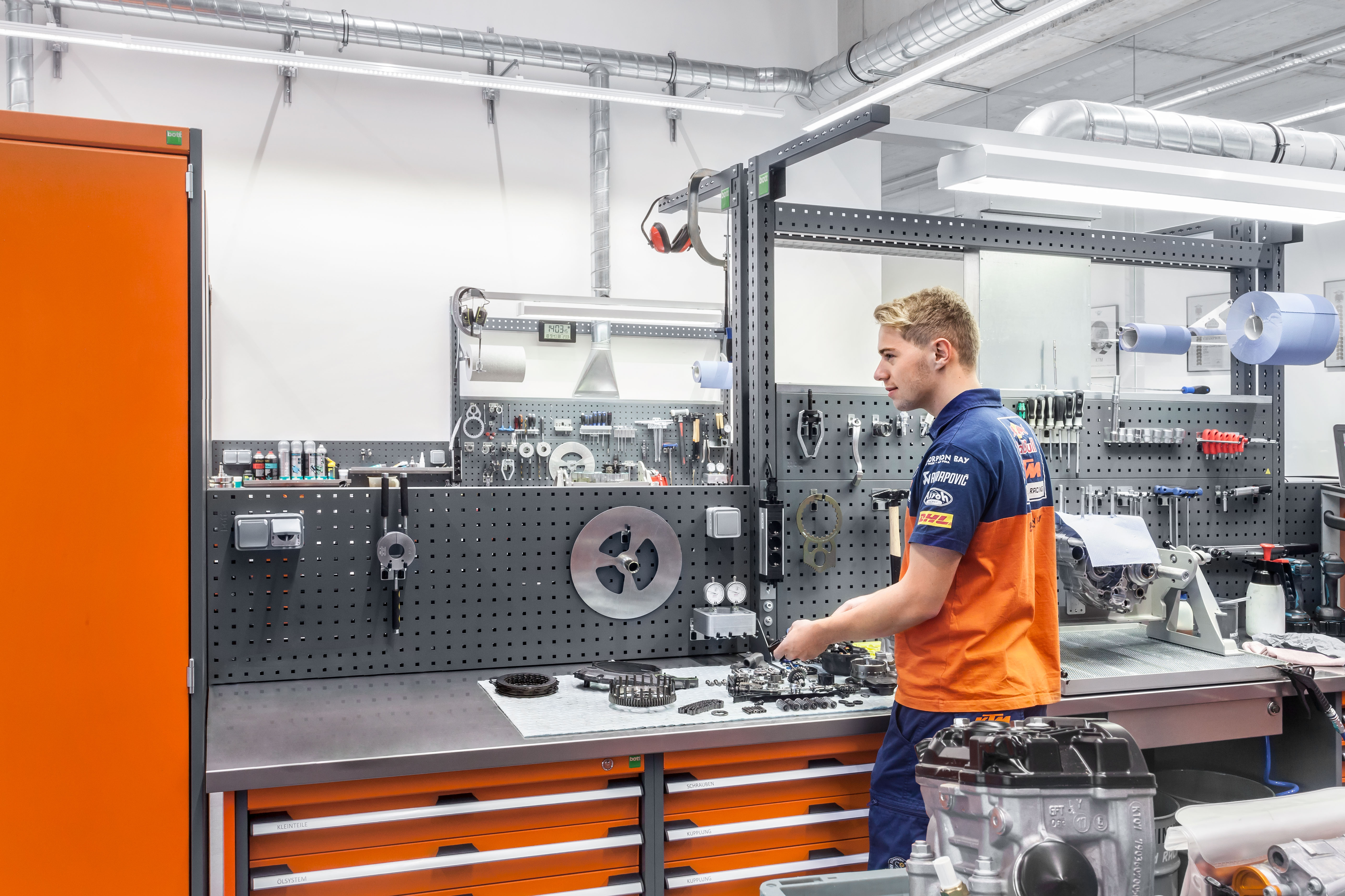Kundenbeispiel KTM mit einer cubio Betriebseinrichtung