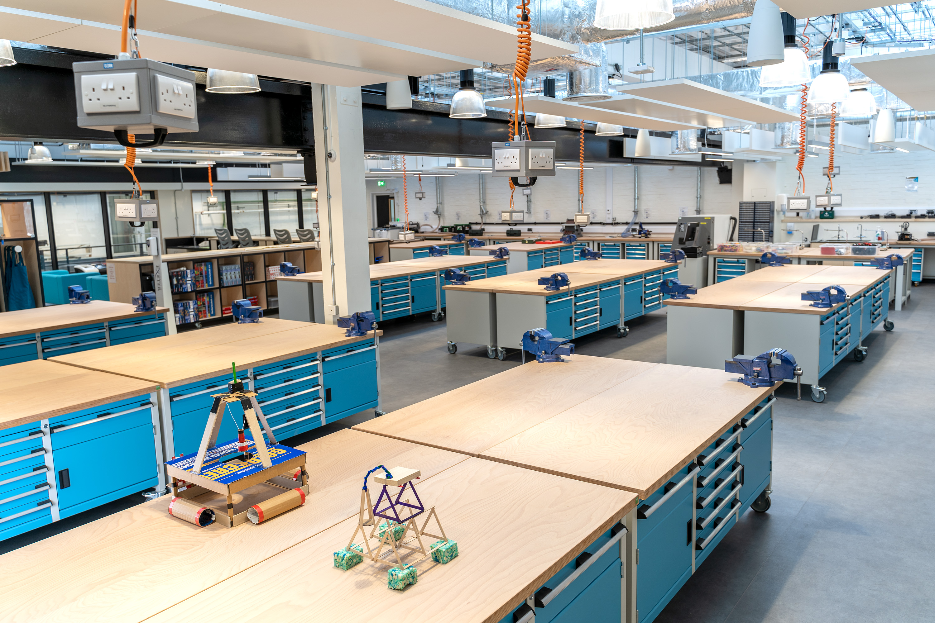 Kundenbeispiel Universität Exeter, Betriebseinrichtung für Studentenwerkstatt